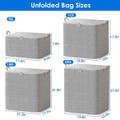 Foldable Wardrobe Sorting Storage Box (4-Pack)  product image