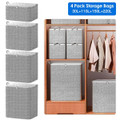 Foldable Wardrobe Sorting Storage Box (4-Pack)  product image