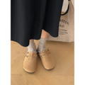 Women's Fur Lined Suede Clogs product image