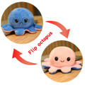 Reversible Happy/Sad Octopus Plush Toy (8") product image