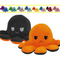 Reversible Happy/Sad Octopus Plush Toy (8") product image