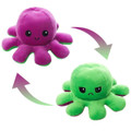 Reversible Happy/Sad Octopus Plush Toy (8") product image