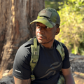 Military-Style Tactical Patch Hat with Adjustable Strap product image