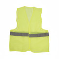 High Visibility Fluorescent Green Safety Vest with Reflective Strip product image
