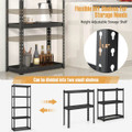 5-Tier Heavy Duty Metal Shelving Unit (Set of 2) product image