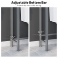 5-Tier Heavy Duty Metal Shelving Unit (Set of 4) product image