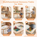 Kids' Sensory Table Set (1 or 2 Chairs) product image