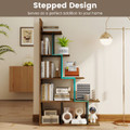 5-Tier Stepped Bookshelf (1- or 2-Pack) product image