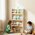 4-Tier House-Shaped Kids Bookshelf product image