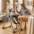  Foldable High Chair with 3-Position Backrest/Footrest  product image