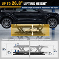 7000LBS Portable Heavy-Duty Hydraulic Quick Jack with 26.8" Max Height product image