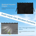 Double-Layer Magnetic Car Window Shade (2-Pack) product image