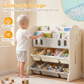 Kids' Bookshelf and Toy Storage Organizer product image