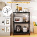 3-Tier Kitchen Rolling Cart product image