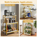 3-Tier Kitchen Rolling Cart product image