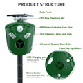 360° Ultrasonic Solar Animal Repeller product image