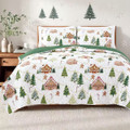 Dan River 3-Piece Christmas Print Pinsonic Quilt Set product image