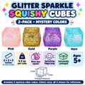 Mystery Glitter Sparkle Squishy Cubes (2-Pack) product image