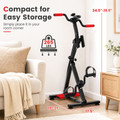 Adjustable LCD Pedal Exercise Bike with Massage product image