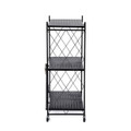3-Tier Foldable Metal Storage Shelving Unit product image