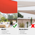 28FT Triangle Sun Shade Sail Canopy product image