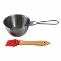 Jim Beam Stainless Steel Basting Pot Set product image