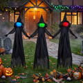 4.3-foot Halloween Light Up Witch Decoration (3-Pack) product image