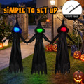 4.3-foot Halloween Light Up Witch Decoration (3-Pack) product image