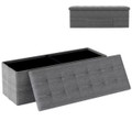 Fabric Folding Storage Ottoman Bench product image