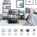 Folding Luggage Rack with Shelf (2-Pack) product image