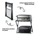 Folding Luggage Rack with Shelf (2-Pack) product image
