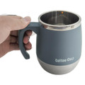 Double-Wall Insulated Coffee Cup with Handle (500ml) product image