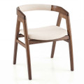Leisure Bamboo Dining Chair with Curved Back product image