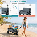 2-in-1 Foldable Wagon and Bench Seat Combo product image