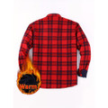 Men's Fleece Lined Plaid Shirt Jacket product image