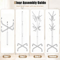 Freestanding Metal Coat Rack  product image