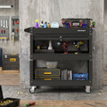 Ironmax 3 Tier Rolling Tool Cart with Lockable Drawer product image