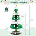 61.5" Cat Christmas Tree with 2 Large Condos product image