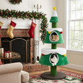 61.5" Cat Christmas Tree with 2 Large Condos product image