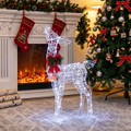 Lighted Christmas Deer with 50 White or Yellow LEDs product image
