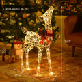 Lighted Christmas Deer with 50 White or Yellow LEDs product image