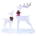 Lighted Christmas Deer with 50 White or Yellow LEDs product image