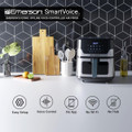 Emerson SmartVoice 5.3QT Air Fryer product image
