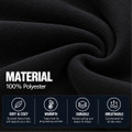 Men's Fleece Lined Quarter Zip Knit Sweater product image