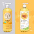Burt's Bees Baby Shampoo & Wash, 21 Fl Oz (3-Pack) product image