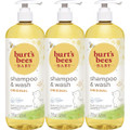 Burt's Bees Baby Shampoo & Wash, 21 Fl Oz (3-Pack) product image