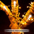750 LED 245-foot Warm White Star String Lights with 8 Modes  product image