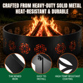 40" Round Fire Pit Ring product image