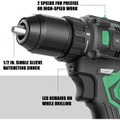 Schneider 20V MAX Brushless Cordless Drill Driver Kit with 2 Batteries product image