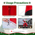 10.6-foot Sitting Santa Inflatable with 6 LED Lights product image